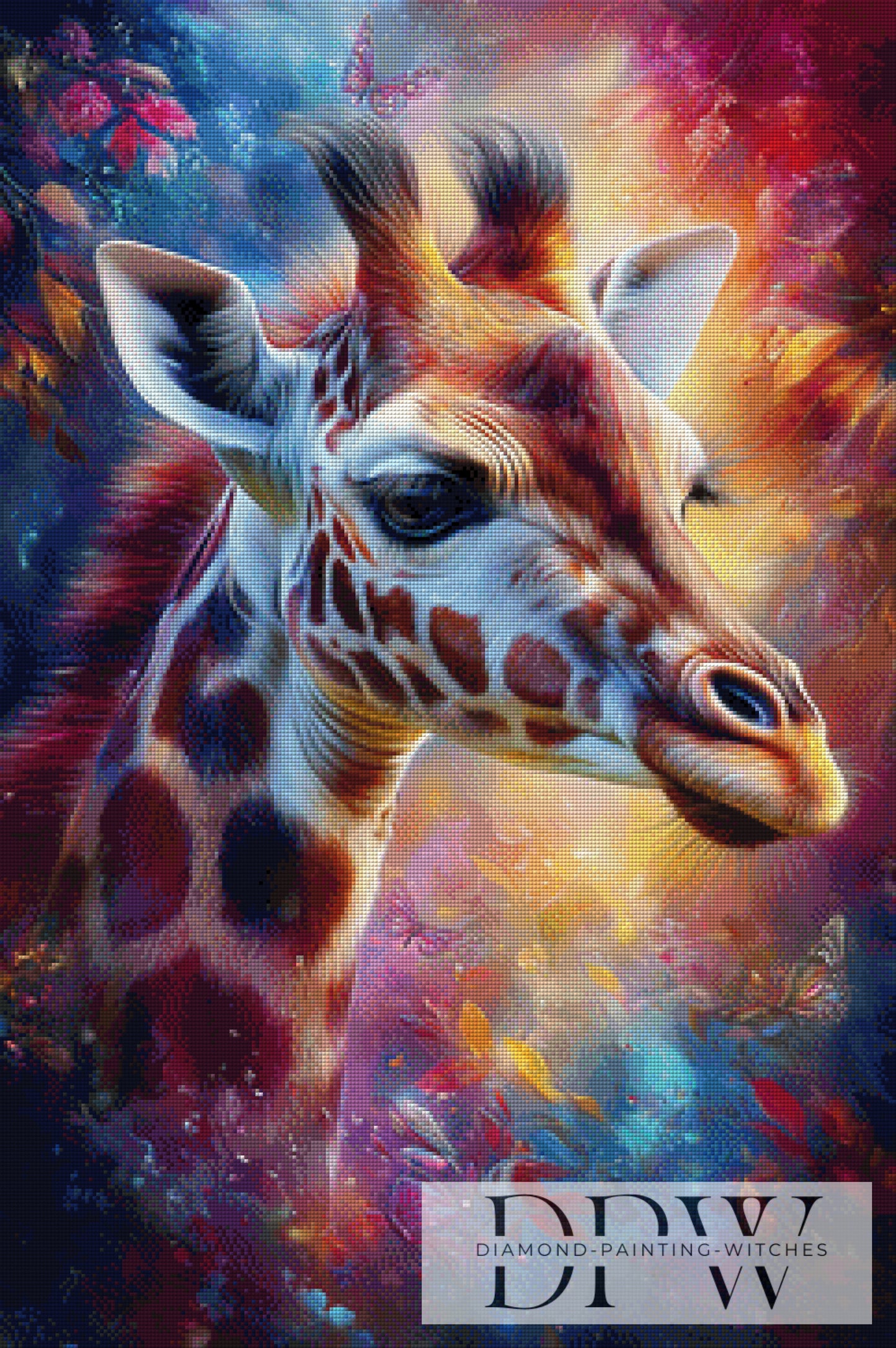 Dayo by ellufija 60x90cm mit 290 Farben DPW-3326