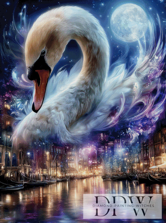 Stadtwächter by _sweet_loco_AI 90x120cm mit 225 Farben DPW-3341