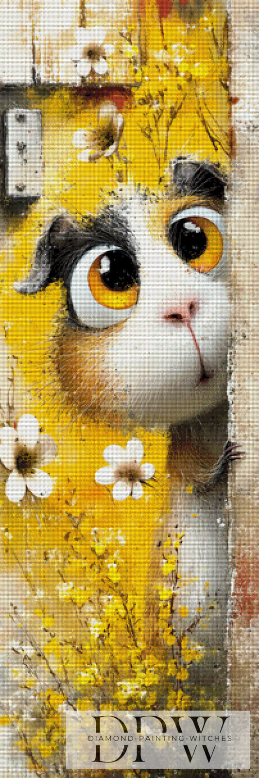 Lumpi spioniert by Pixxel Pics 50x150cm mit 185 Farben DPW-3350