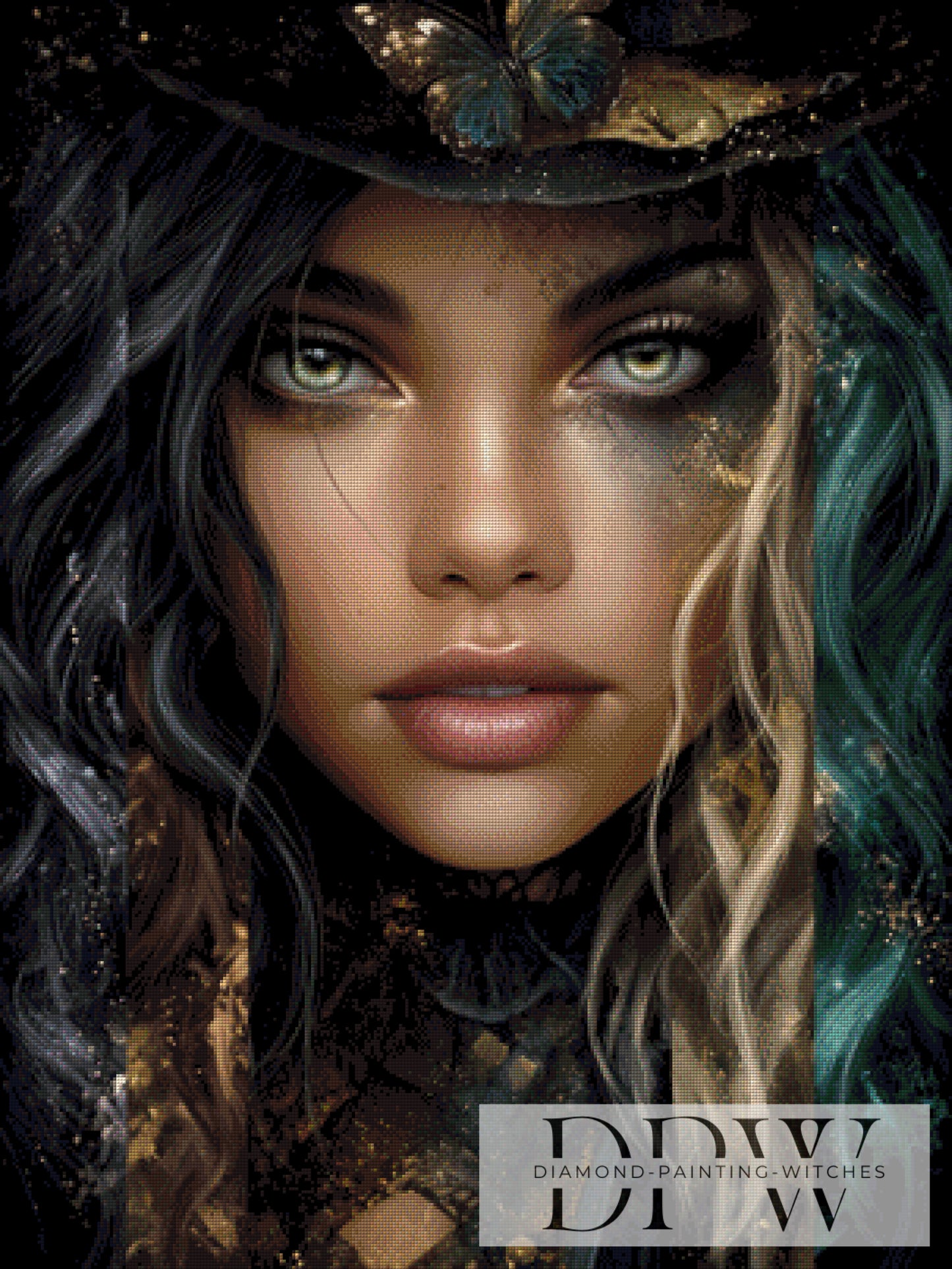 Arabella by _Sweet_Loco_AI 75x100cm mit 130 Farben DPW-3358