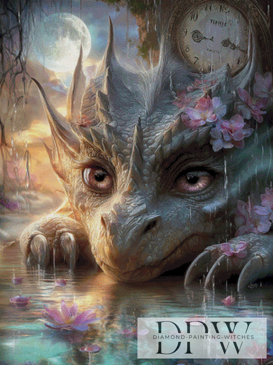 Wächter der Zeit by Elly_A.I  75x100cm mit 220 Farben DPW-3363