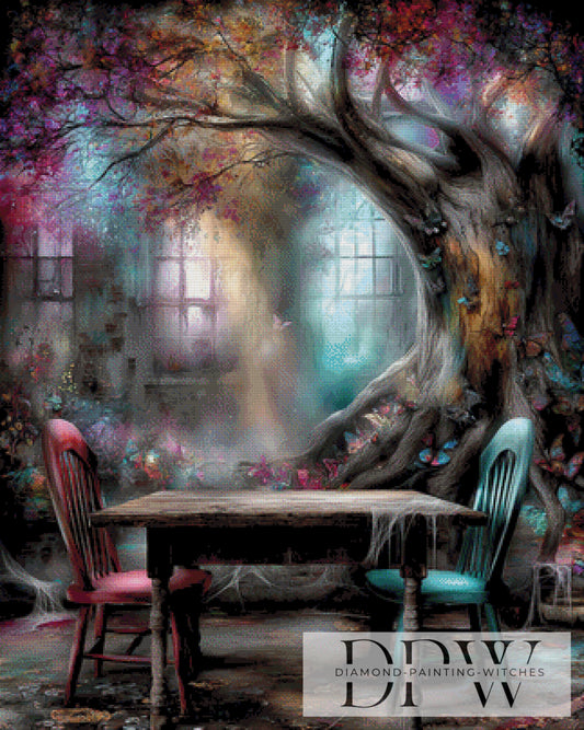 Ort der Erholung by Elly_A.I  80x100cm mit 260 Farben DPW-3364