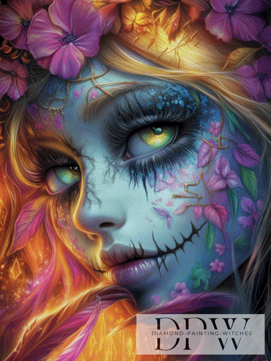 BluMuerta by _Sweet_Loco_AI 75x100cm mit 300 Farben DPW-3366