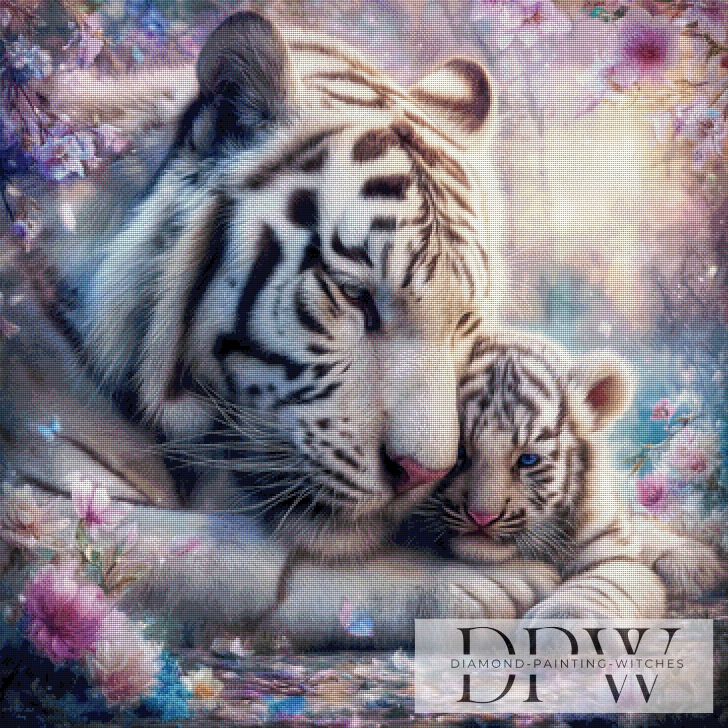 Mutterglück by ellufija 90x90cm mit 170 Farben DPW-3368