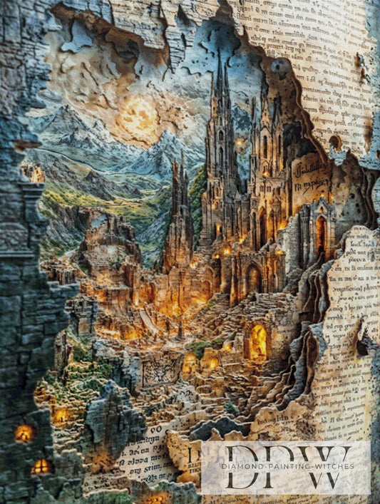 Lettered Kingdom by Pixxel Pics 100x132,5cm mit 230 Farben DPW-3386