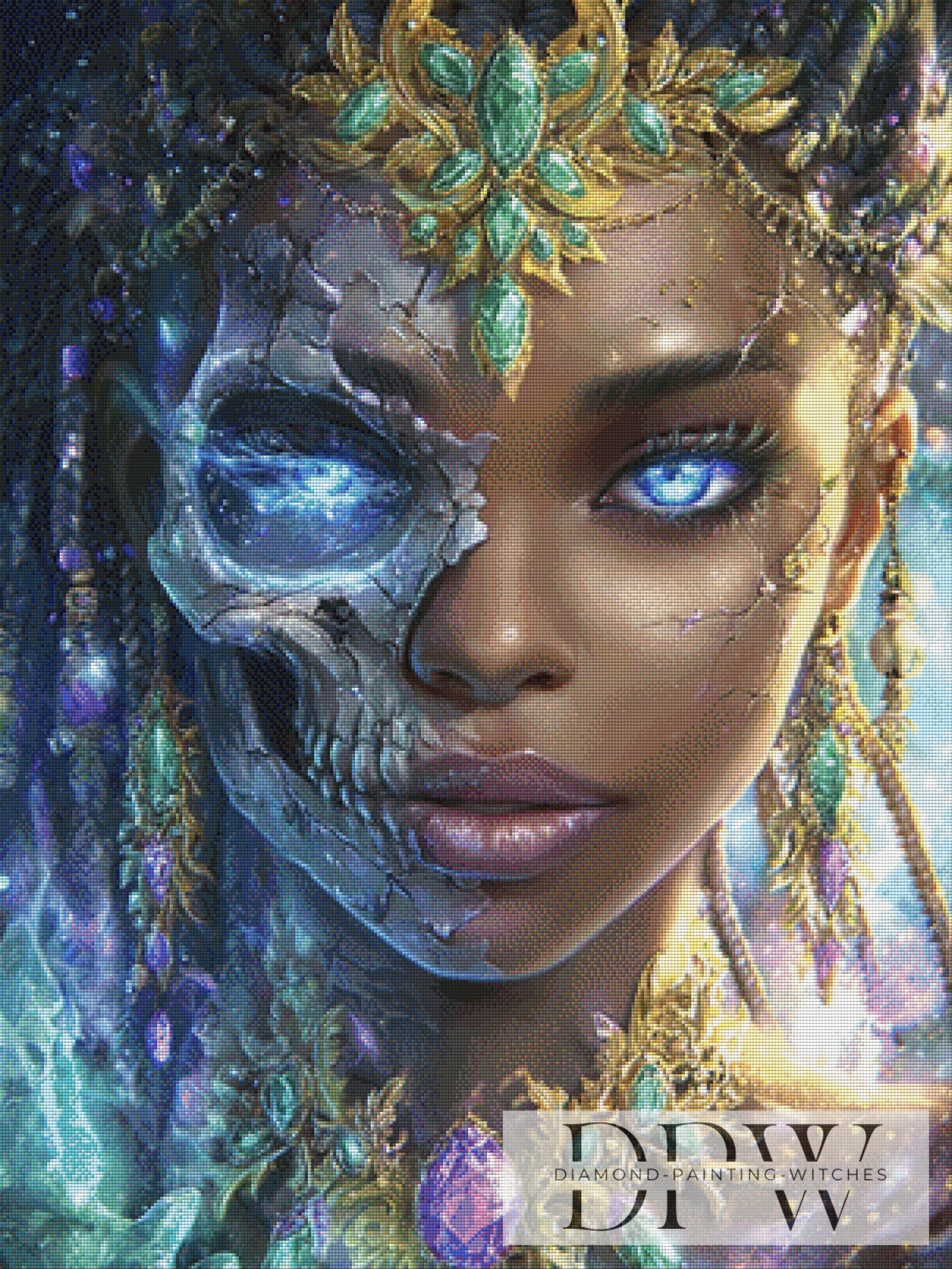 Terminatorine by Elly_A.I  75x100cm mit 260 Farben DPW-3395