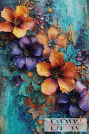 Vintage Blumen by ellufija mit 290 Farben