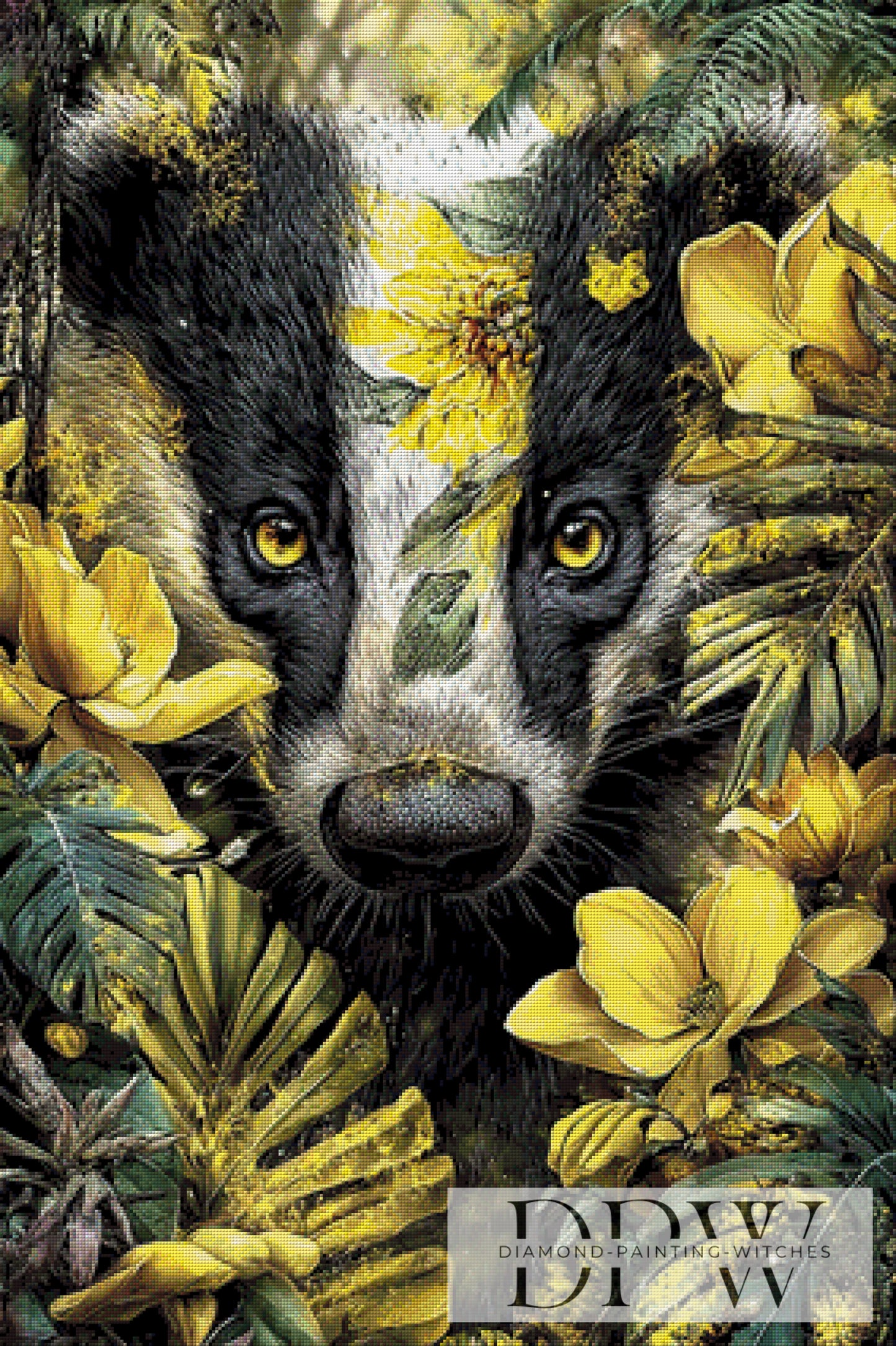 Magnus Groundwalker by Pixxel Pics 70x105cm mit 165 Farben DPW-3411