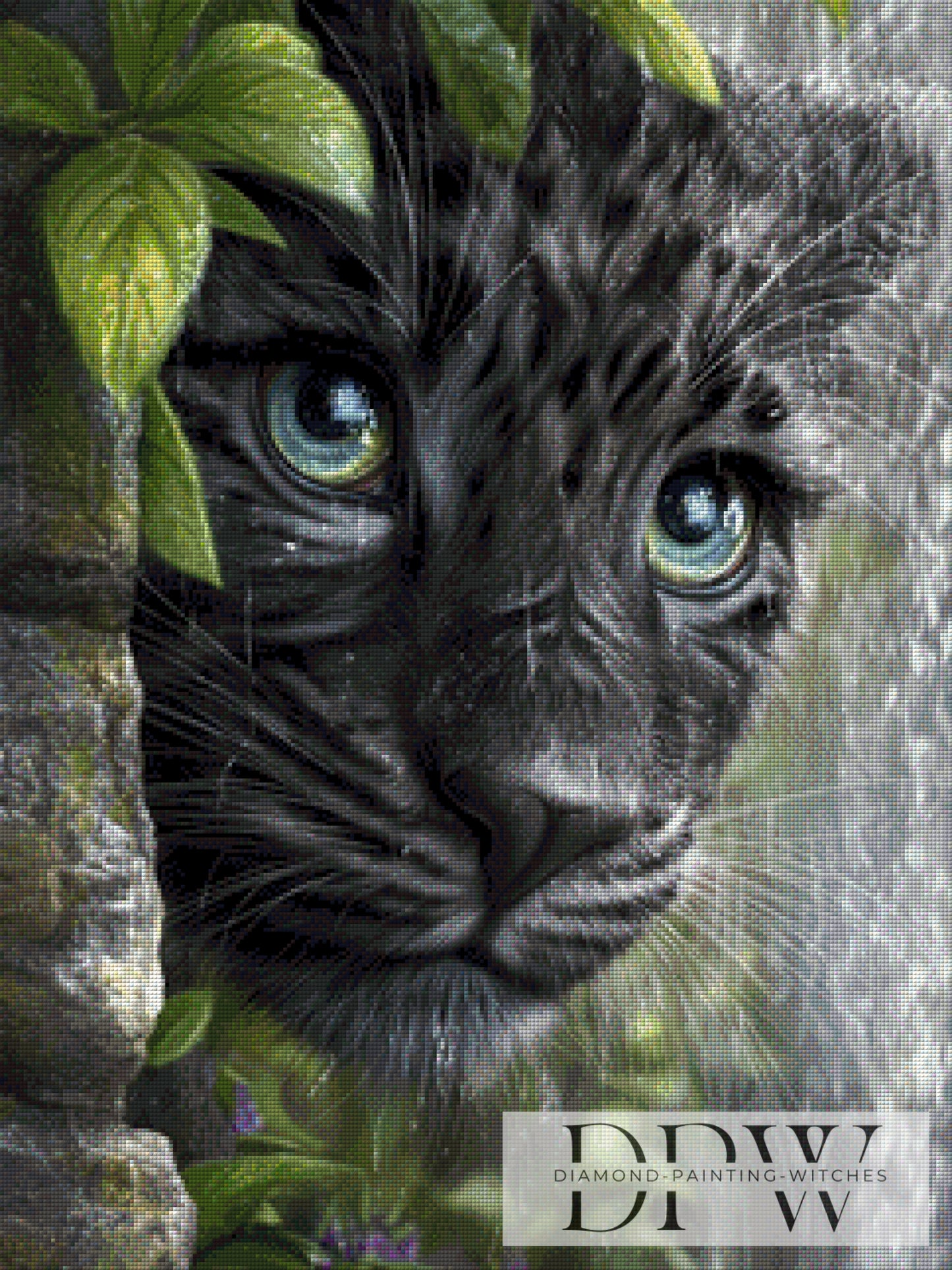 Mistwetter by Sweet_Loco_AI 60x80cm mit 110 Farben DPW-3424