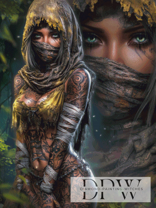 Mariam by Elly_A.I  75x100cm mit 175 Farben DPW-3450