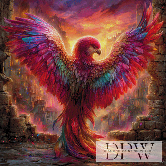 Wächter der Stadt by Casalla Vendetta 100x100cm mit 320 Farben DPW-3486