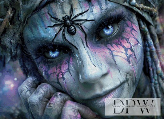 Spider Face by Casalla Vendetta 110x80cm mit 140 Farben DPW-3487