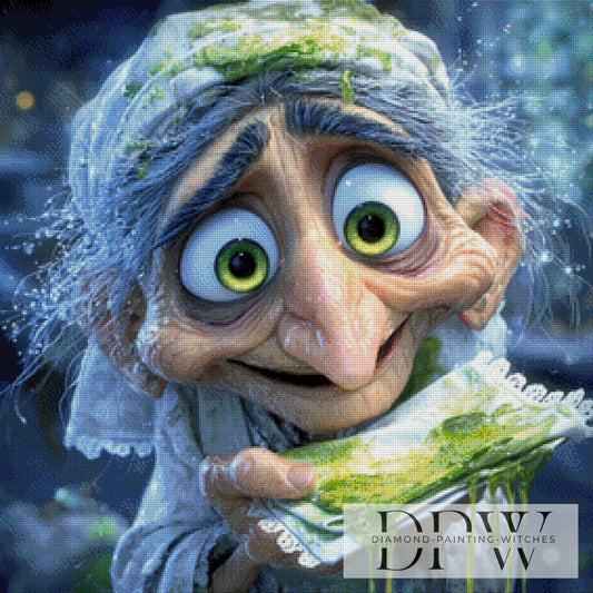 Omi Schnodder 2 by Casalla Vendetta 70x70cm mit 230 Farben DPW-3505