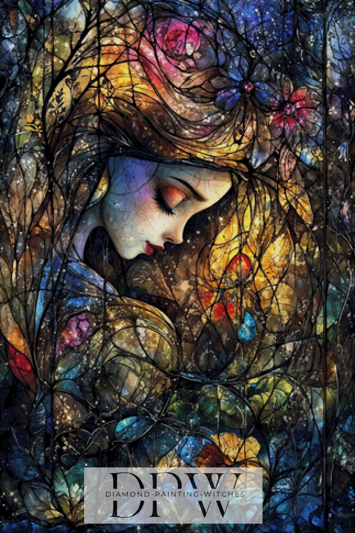 Dreaming beauty by Pixxel Pics 80x120cm mit 360 Farben DPW-3526