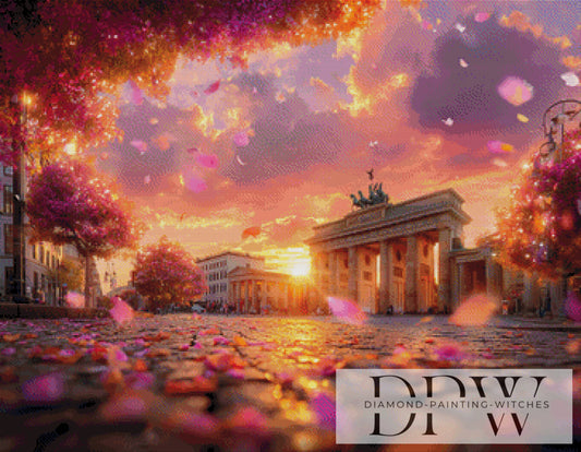 Berlin by theA.art 90x70cm mit 230 Farben DPW-3537