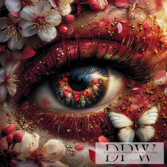 The light eye by ellufija 100x100cm mit 270 Farben DPW-3550