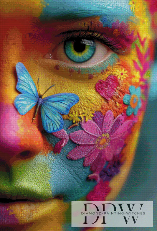 Canvas of light by QN 75x110cm mit 360 Farben DPW-3586