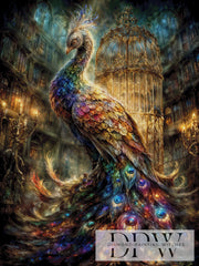 Phoenix in the Library by Pixxel Pics mit 300 Farben