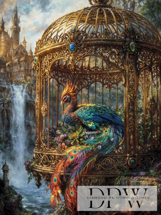 Rainbow Phoenix by Pixxel Pics 90x120cm mit 300 Farben DPW-3602