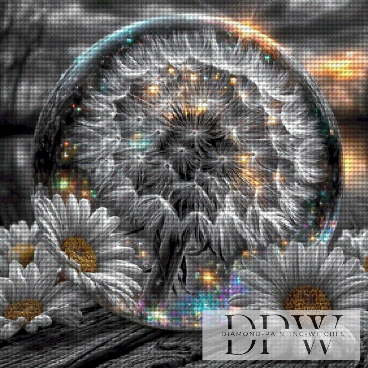 Pusti by CreatiVart 70x70cm mit 200 Farben DPW-3631