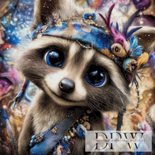 Federfunkeln by CreatiVart 70x70cm mit 240 Farben DPW-3634