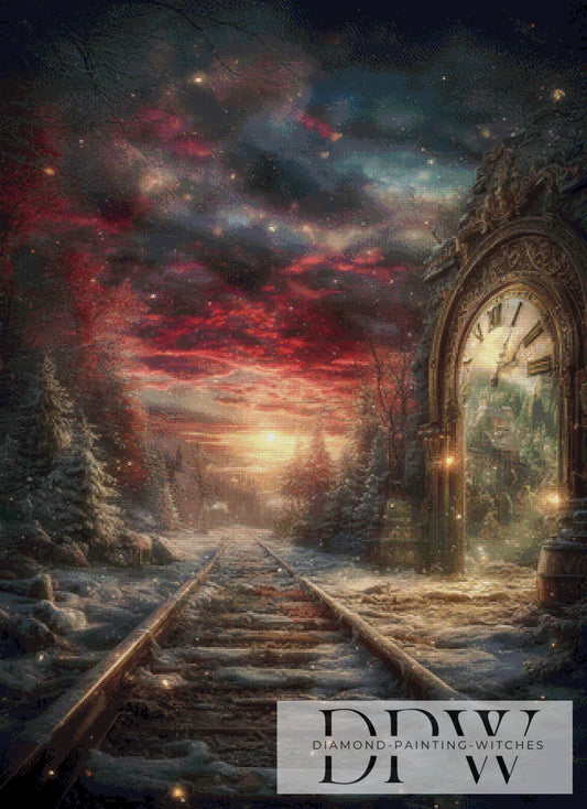 Zeitreise by Maggie 75x100cm mit 150 Farben DPW-3658