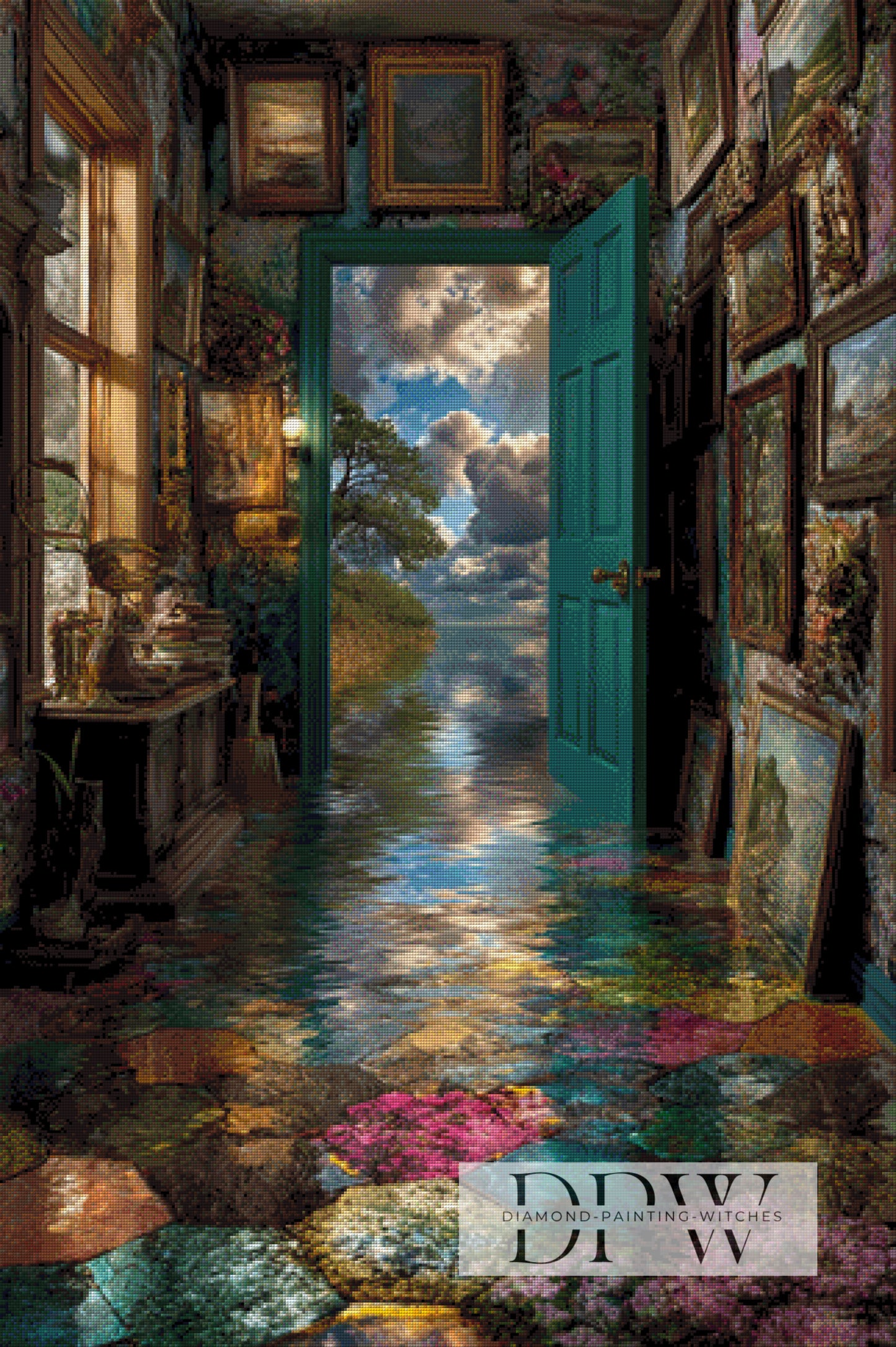 Escape Room by Moonlight 80x120cm mit 260 Farben DPW-3681