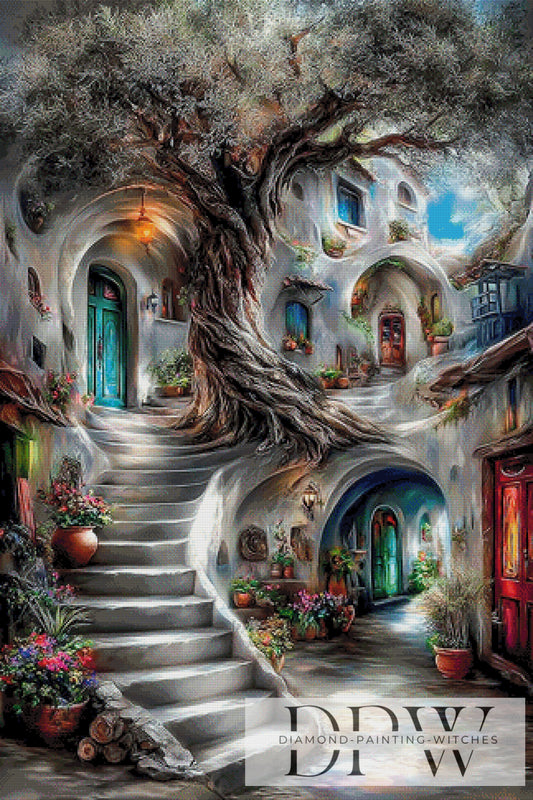 Traumfinka by Catill 80x120cm mit 330 Farben DPW-3756