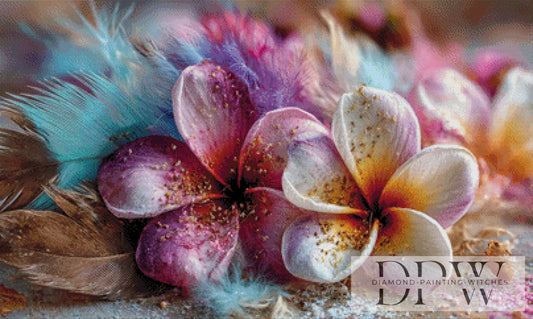 Frangis by theA.art 100x60cm mit 280 Farben DPW-3757