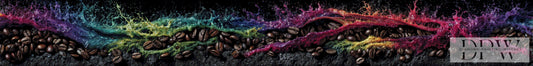 Coffee beans chaos by Pixxel Pics 240x30cm mit 250 Farben DPW-3766
