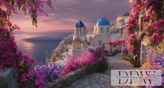 Melodie des Meeres by Maggie 130x70cm mit 260 Farben DPW-3774