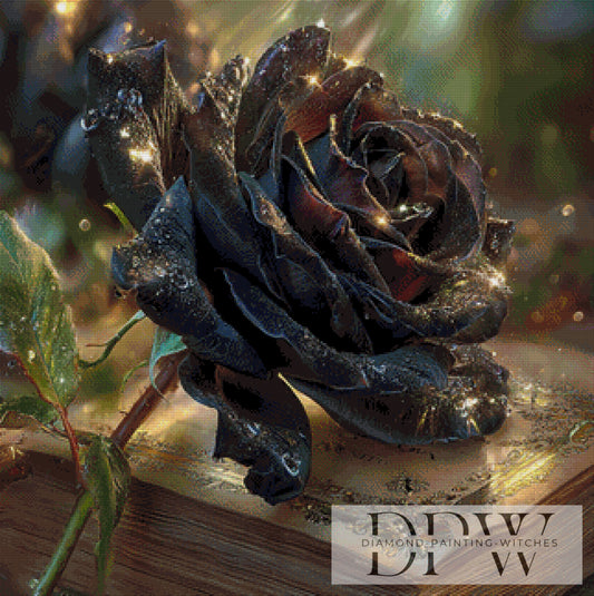 Rose der Ewigkeit by Maggie 80x80cm mit 175 Farben DPW-3776