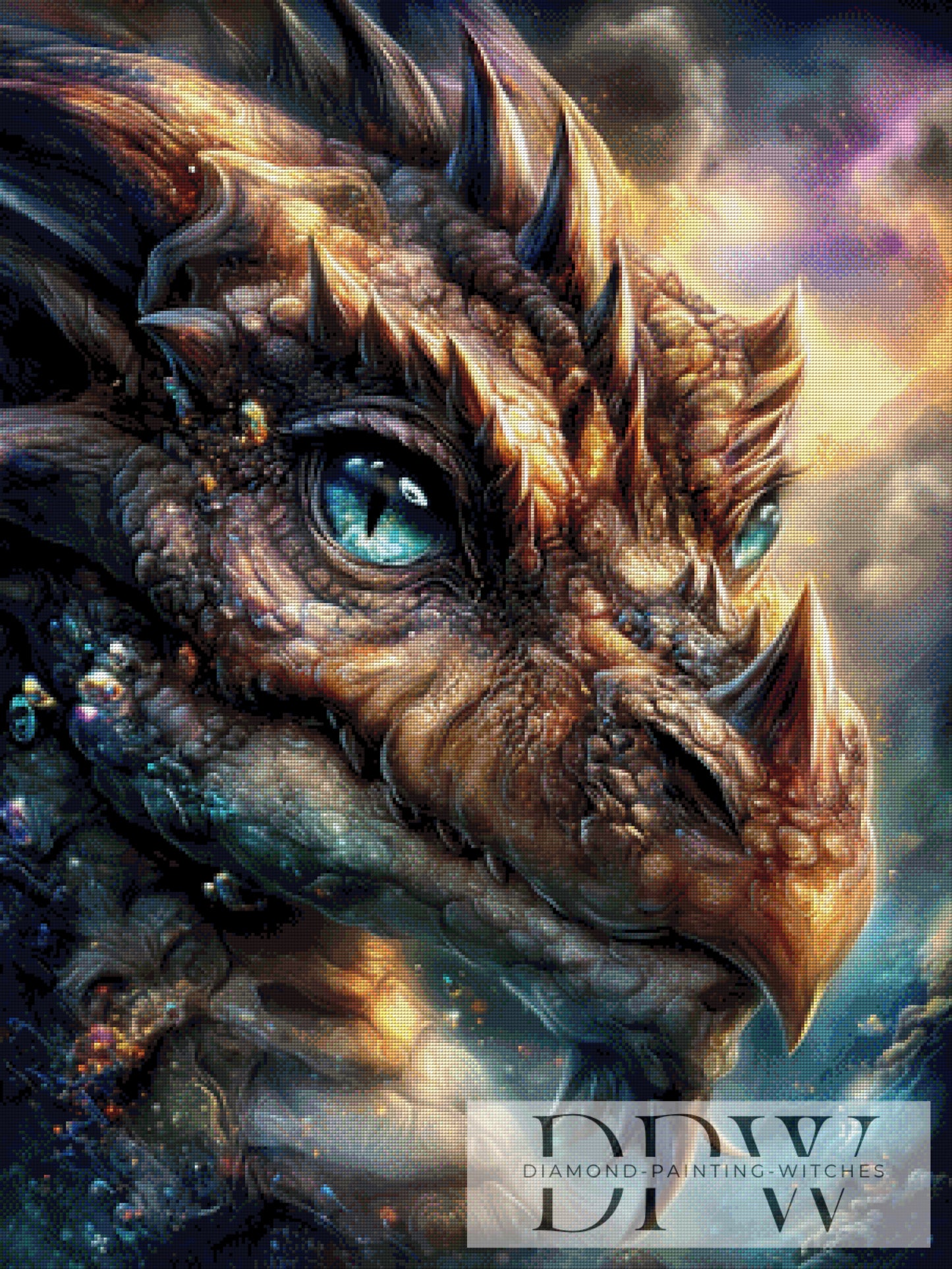 Ignarion by Sweet_Loco_AI 75x100cm mit 240 Farben DPW-3795