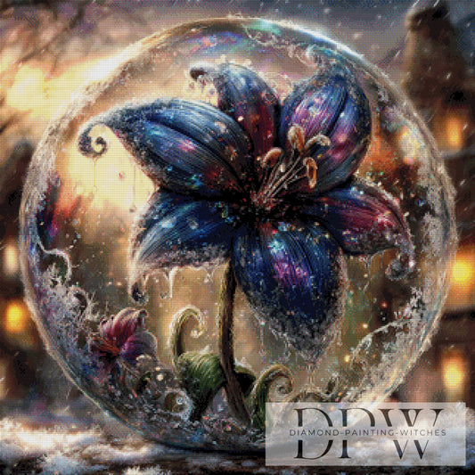 Immortal Blossom by Casalla Vendetta 80x80cm mit 280 Farben DPW-3810