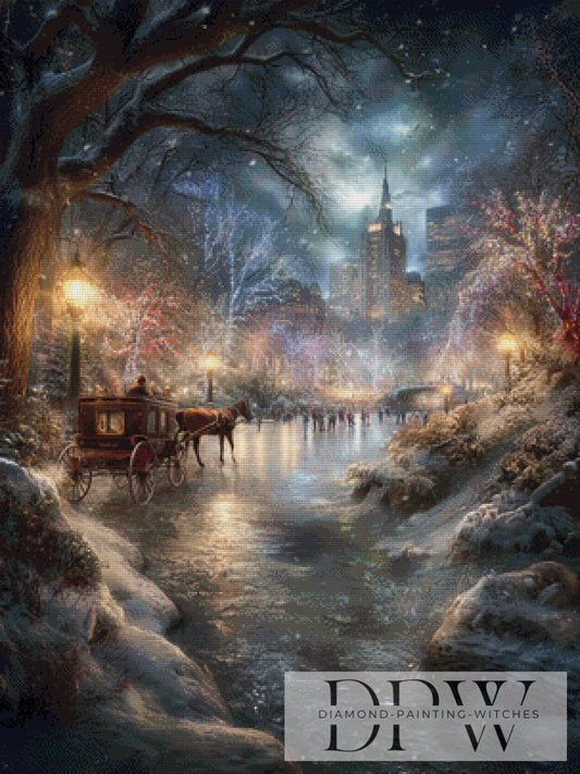 Central Park by Maggie 75x100cm mit 190 Farben DPW-3817