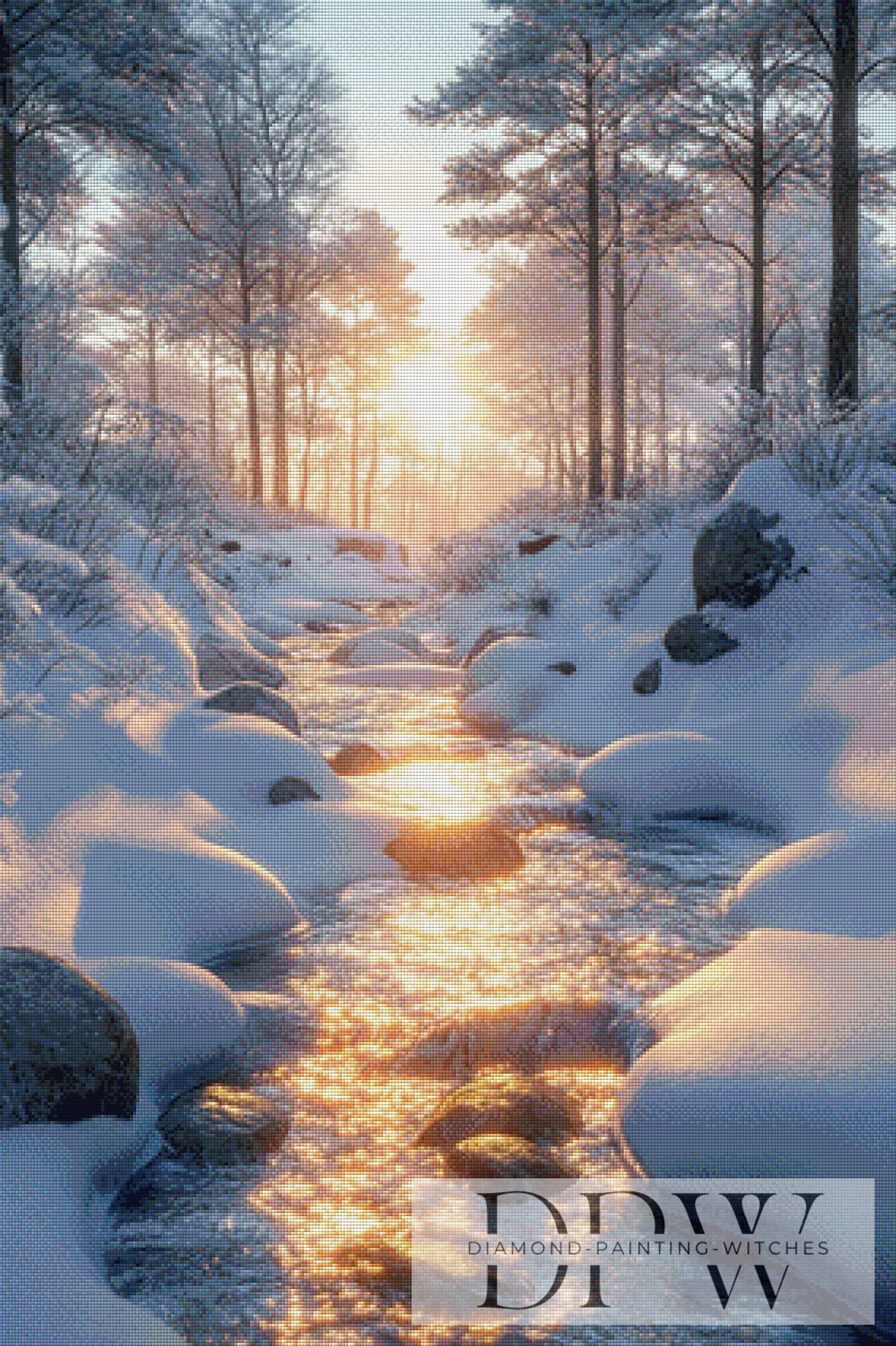 Winterglanz by ellufija mit 160 Farben