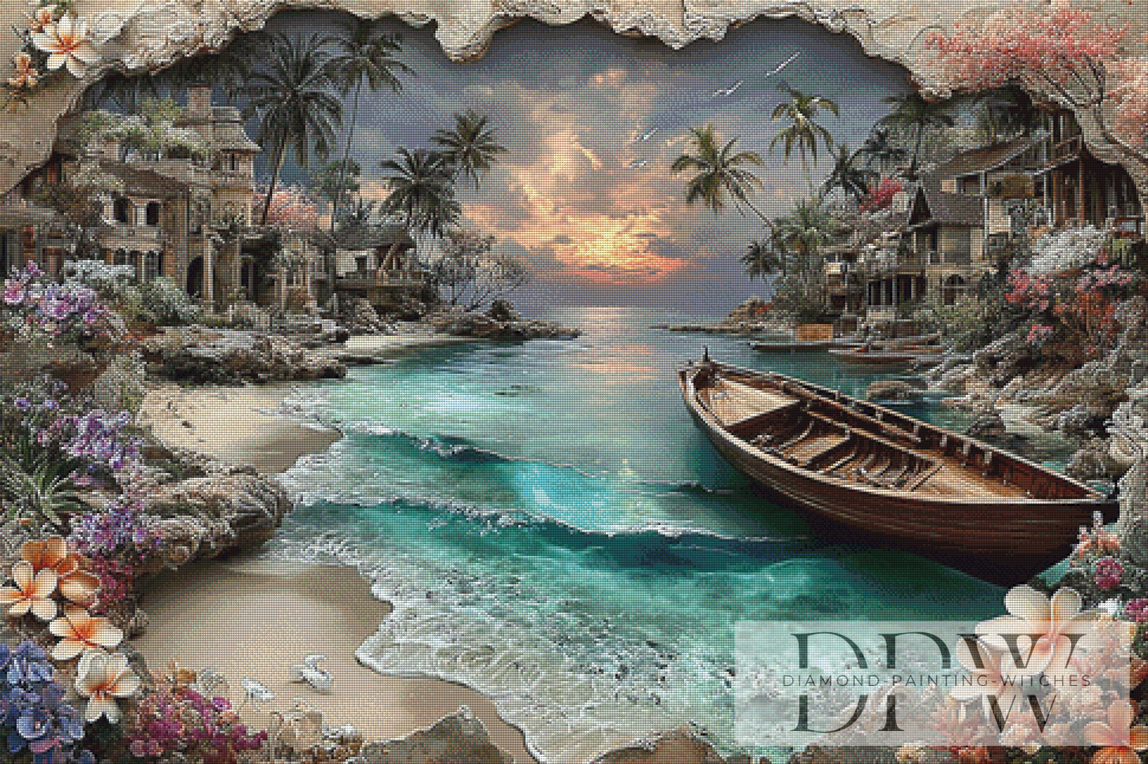Sand und Sehnsucht by Elly_A.I. mit 250 Farben