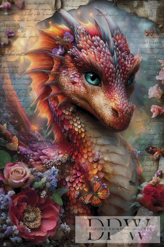 Vintage Lichtschuppe by ellufija 80x120cm mit 280 Farben DPW-3866