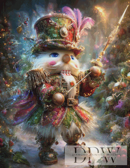 Nussknacker II  by Maggie70x90cm mit 290 Farben DPW-3876