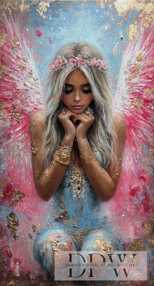 Whitegold Angel by Elly_A.I. 65x120 230 Farben DPW-3894