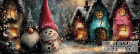 Wintertreffen by Elly_A.I. 130x50cm mit 240 Farben DPW-3906