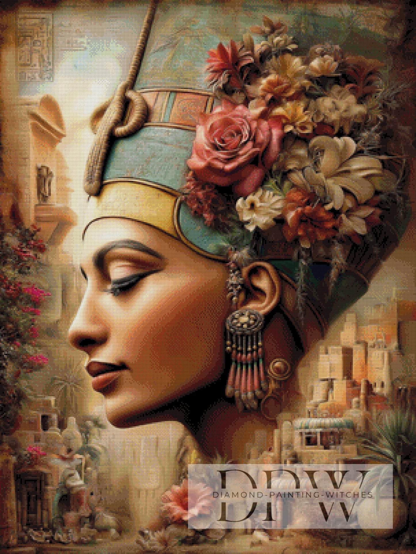 CleoPatradora by CleoDora 75x100cm mit 190 Farben DPW-390