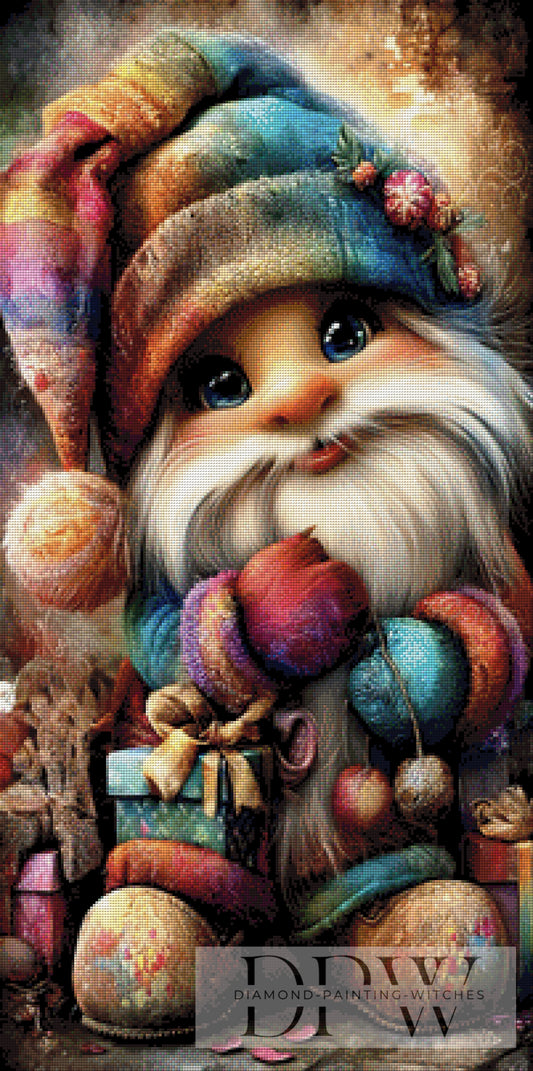 Trolliklaus by Elly_A.I. 50x100cm mit 300 Farben DPW-3926