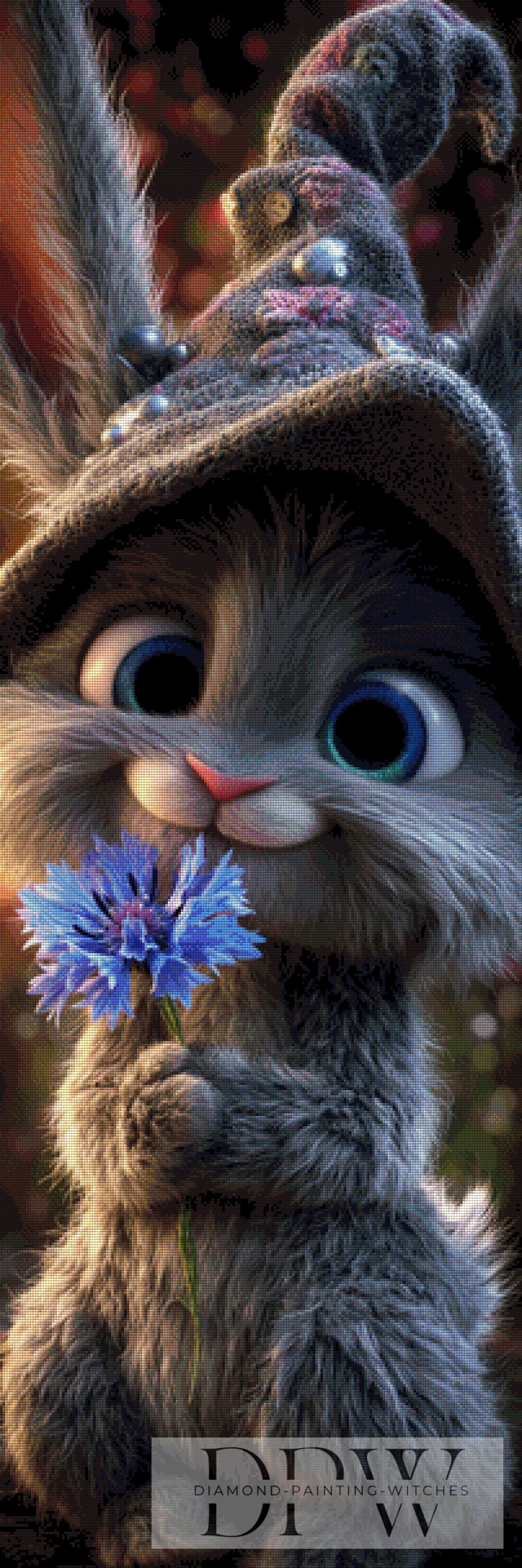 Corny Bunny by CreatiVart 50x150cm mit 210 Farben DPW-392
