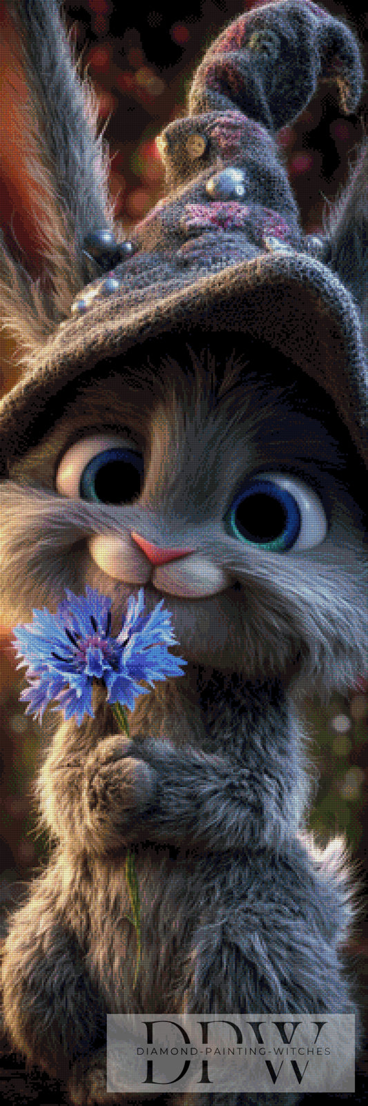 Corny Bunny by CreatiVart 50x150cm mit 210 Farben DPW-392