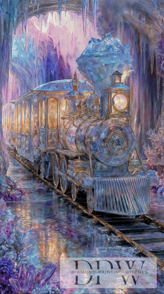 Bubble Gum Train by Pixxel Pics 70x125cm mit 190 Farben DPW-3948