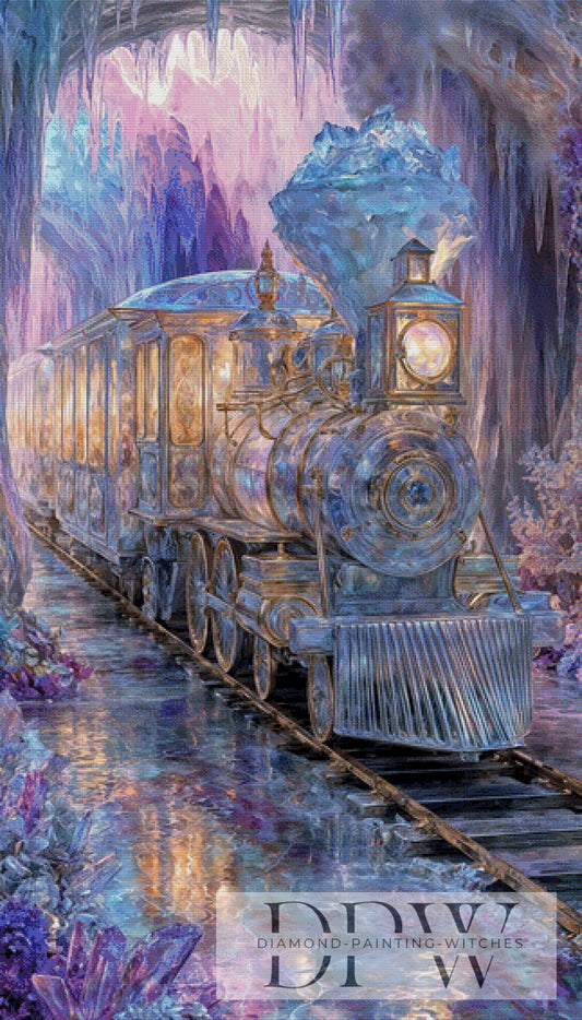 Bubble Gum Train by Pixxel Pics 80x140cm mit 200 Farben DPW-3949