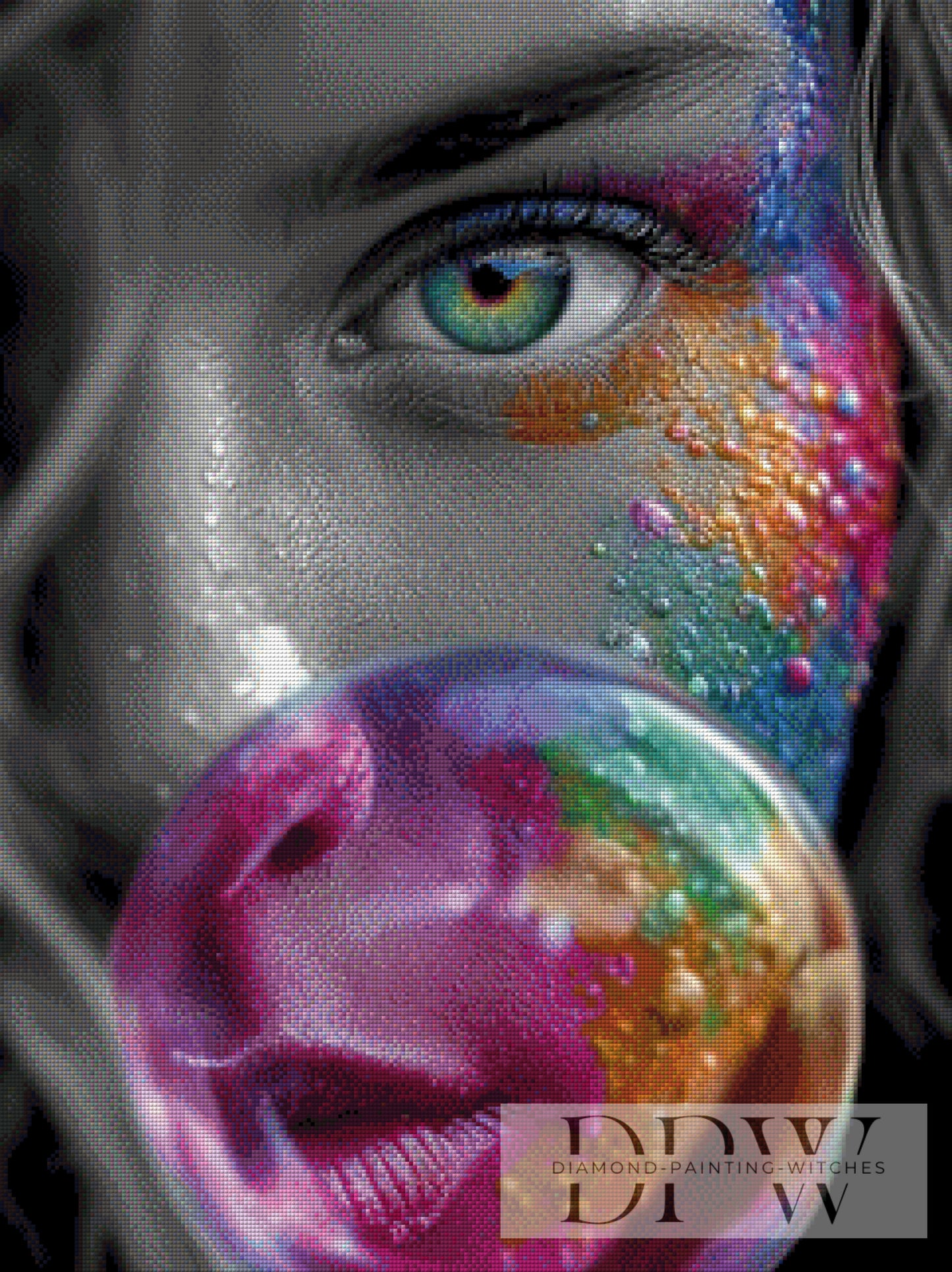 Bubble experience by theA.art 60x80cm mit 260 Farben DPW-4037