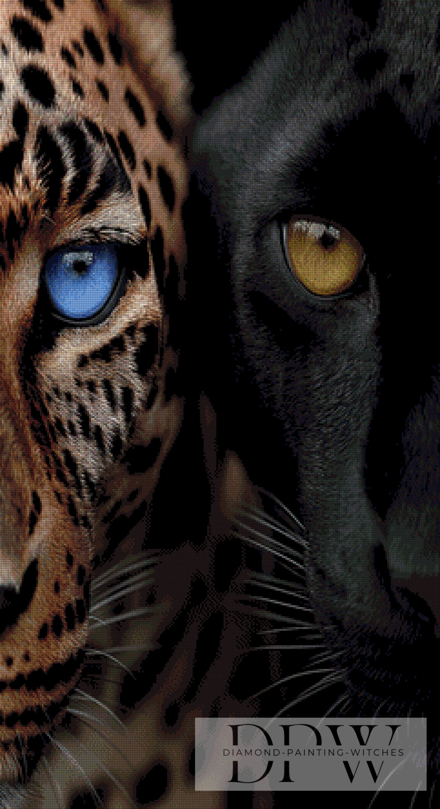 Spotted Soul by theA.art 60x110cm mit 110 Farben DPW-4040