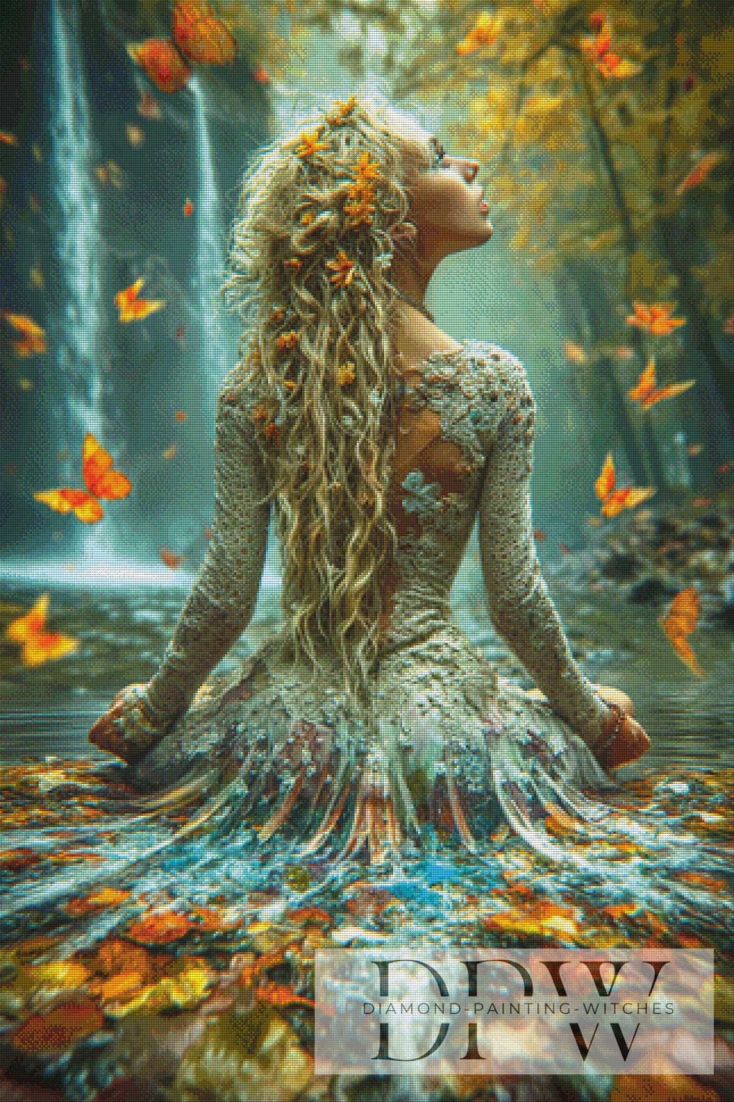 Silence of the woods by Pixxel Pics 80x120cm mit 240 Farben DPW-4051